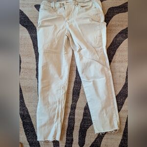 Nicole Miller Light Beige Skinny Jeans